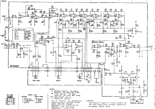 Ibanez PH-10 Schematic.